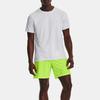 Under Armour Solid Crew Neck Short Sleeve Sports Tee Men Tops White 1376518-101