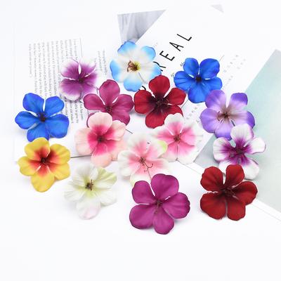 Faux Flower Head Orchid Artificial Flower Suitable for Home Wedding Decoration Diy Cherry Embroidery Flower Shooting Props Decoration Fake Flowers