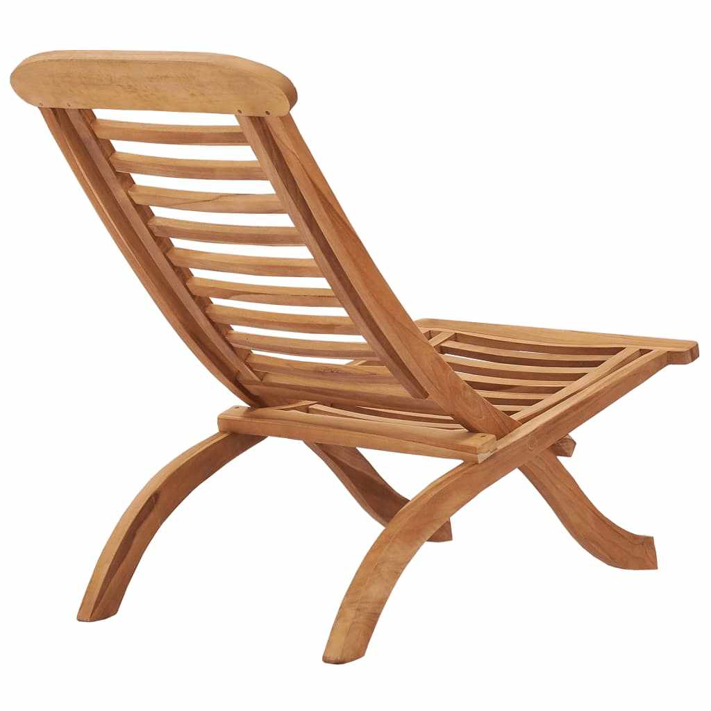 Folding Garden Chair 50 x 90 x 69 cm Solid Teak Wood