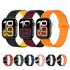 Magnetische Armbänder für Apple Watch Band 46mm 45mm 42mm 49mm 40 41 44 correa Silikon Armband iWatch Serie 10 8 9 5 SE 6 7 Ultra 2