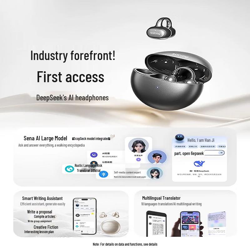 Sena S6S Pro Open-Ear Clip-On Sport Bluetooth Earbuds