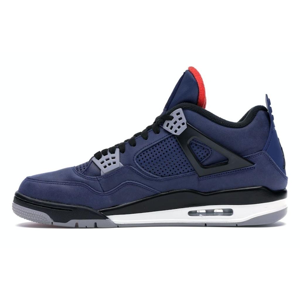 Air Jordan 4 Retro Winter Loyal Blue Pánské tenisky Bílá Habanero-Červená Černá CQ9597-401