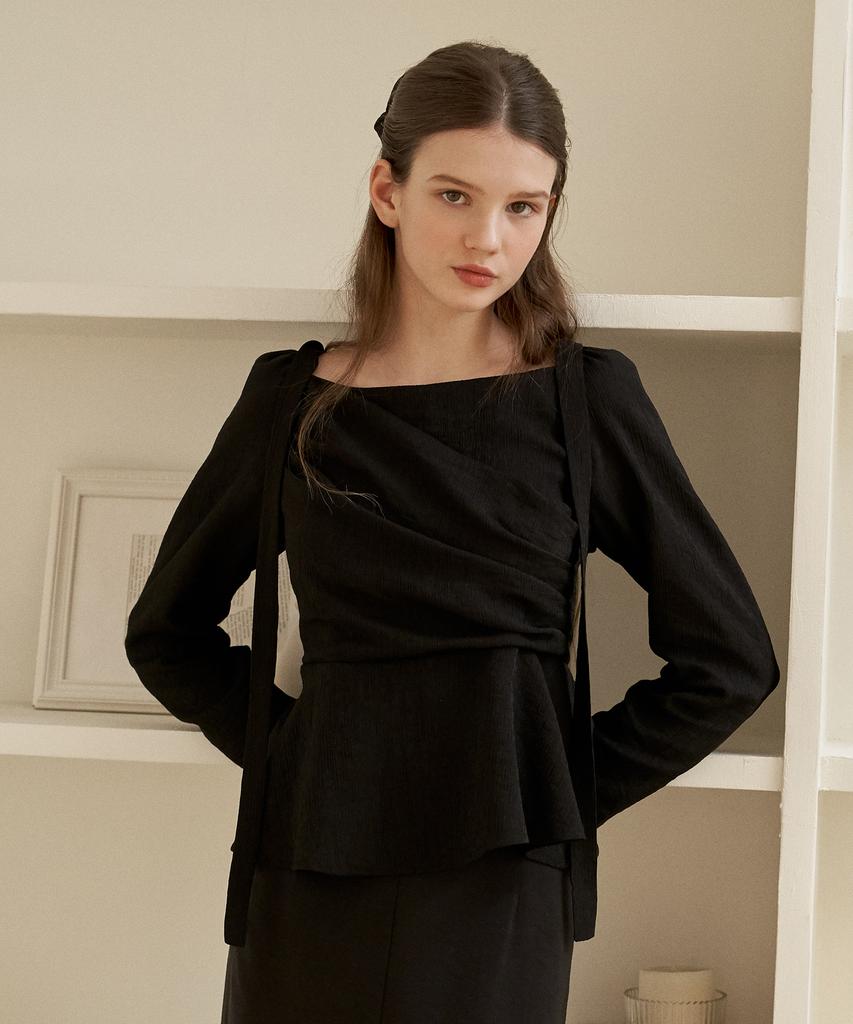 Peullobeu Mue Mue Blouse(Bk)
