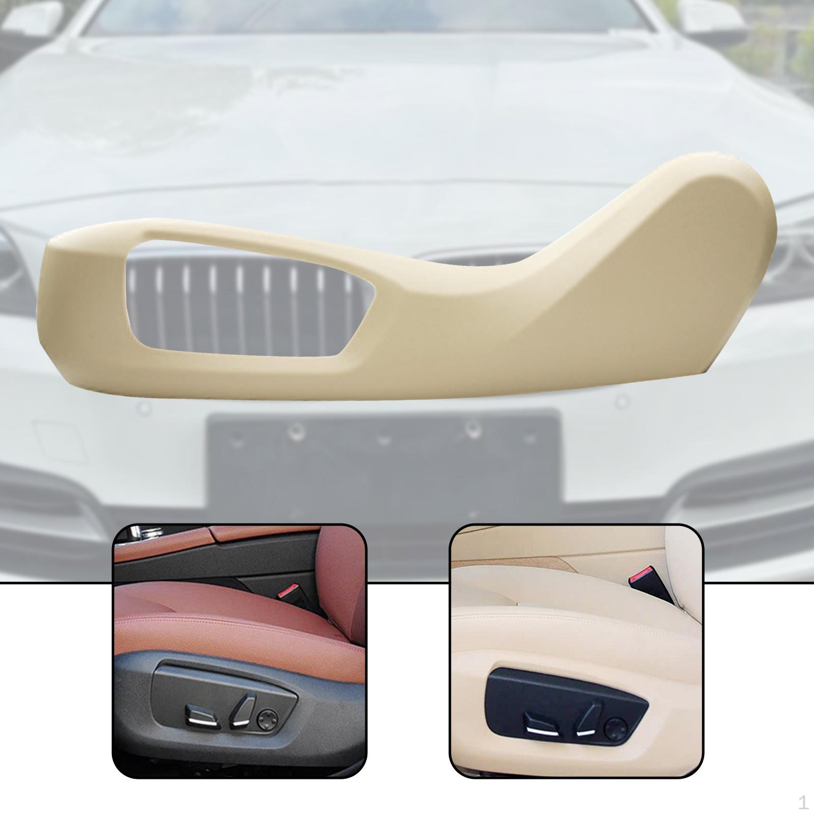 

Передняя внешняя накладка направляющей сиденья Автоаксессуары, Профессиональная Легко устанавливаемая Запасная отделка 52107318977_Beige Left