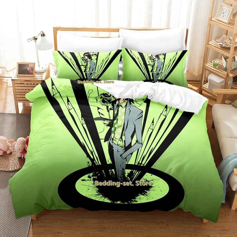 Bakuman Bedding Set Single Twin Full Queen King Size Bed Set Adult Kid Bedroom Duvetcover Sets 3D Print Anime Bed Sheet Set