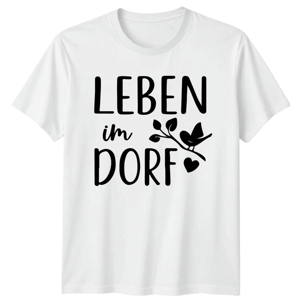 Leben Im Dorf TShirt Nature Village Life Birthday Gift For Him And Her S