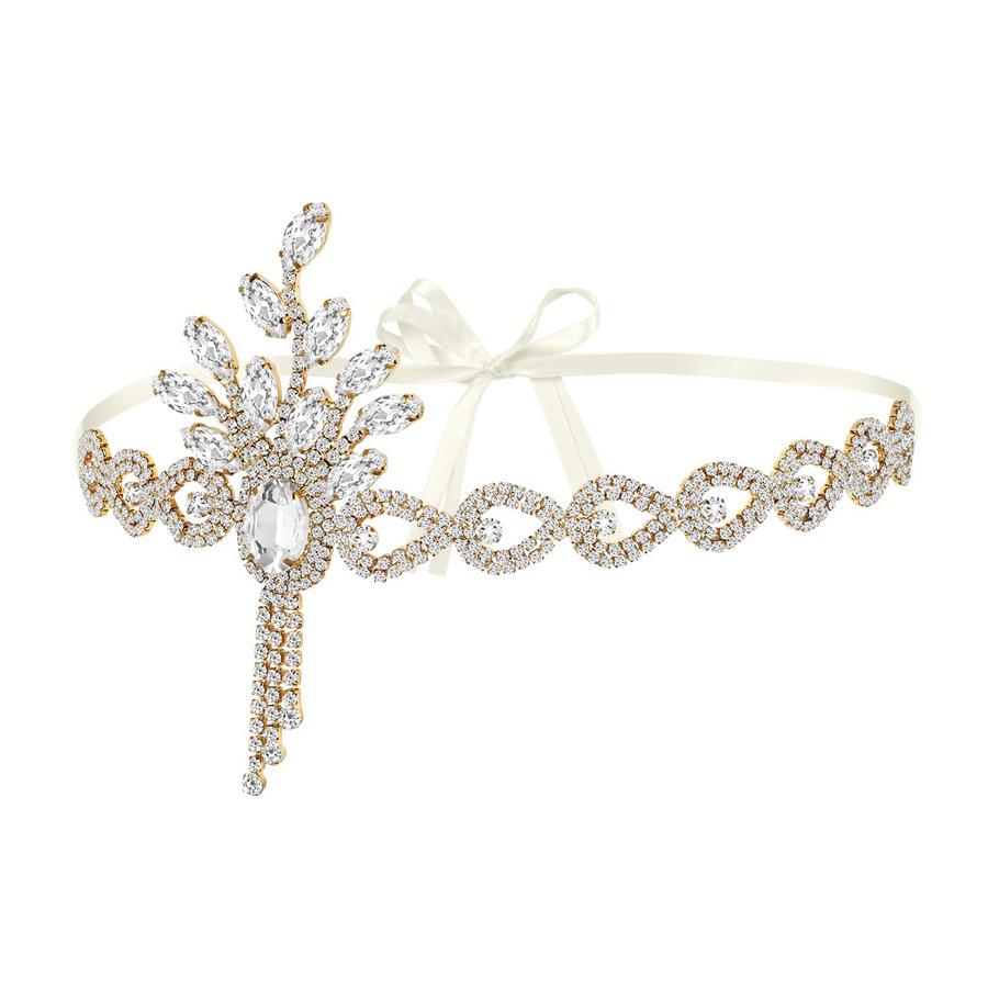 

Повязка на голову с кисточками из стразов - Европейский и американский модный аксессуар для фестивалей и вечеринок