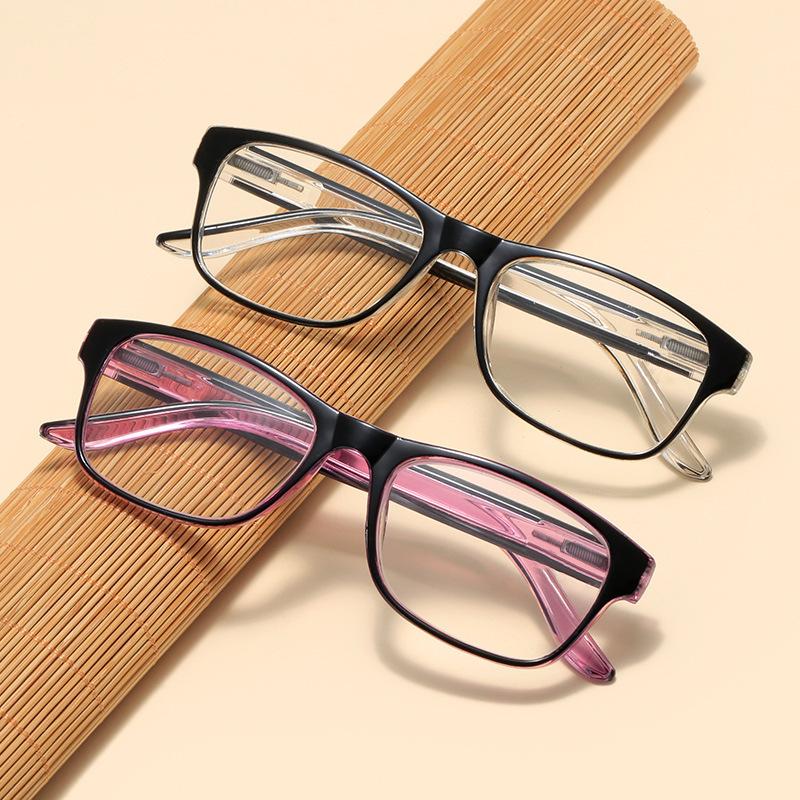 Fashion Anti-Blue Light Eye Protection Flat Mirror For Men And Women, Comfortable Spring Legs Can Be Equipped With Degree Flat Mirror