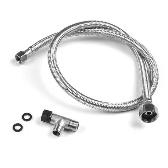 Cup Washer 360-Degree Rotation Stainless Steel Glass Washer Universal Bottle Cleaner Easy Install Quick Drain Baby Bottle Cleaner