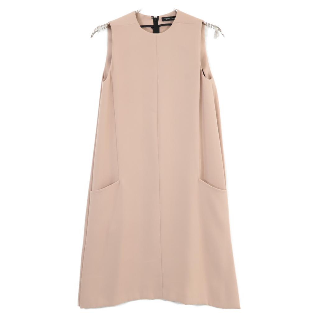 YOKOCHAN Beige Sleeveless One-Piece Dress YCD-217-335 Dress 36 pinkUsed