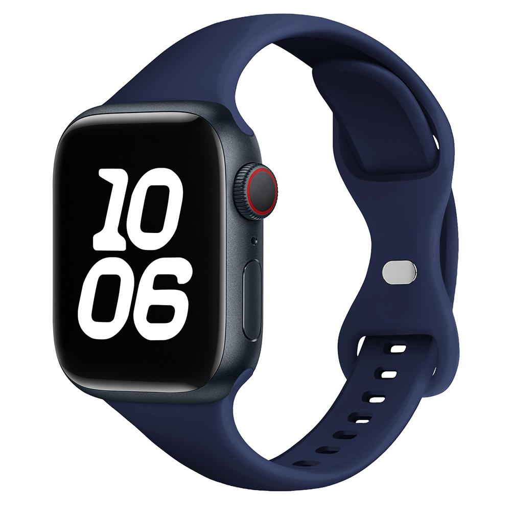 Slim Silicone band For apple watch 11 10 46mm Ultra 3-2 49mm series 9-8-7 41mm 45mm 44mm sport bracelet iwatch 4 6 5 SE 3 Strap