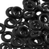 100 Pieces Silicone O Rings Stoppers, Spacer Beads, DIY Decoration Locating for Bags