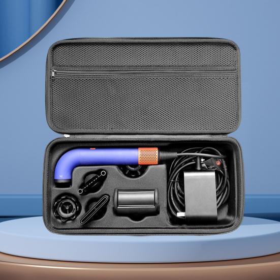 Travel Hair Dryer Carrying Case for Dyson HD17 HD18 Portable EVA Hard Shell Hair Dryer Attachment Accessories Storage Case Protective Bag