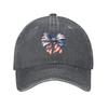 Custom Cotton 4th Of July Ribbon Baseball Cap Outdoor Women Men's Adjustable Dad Hat Summer