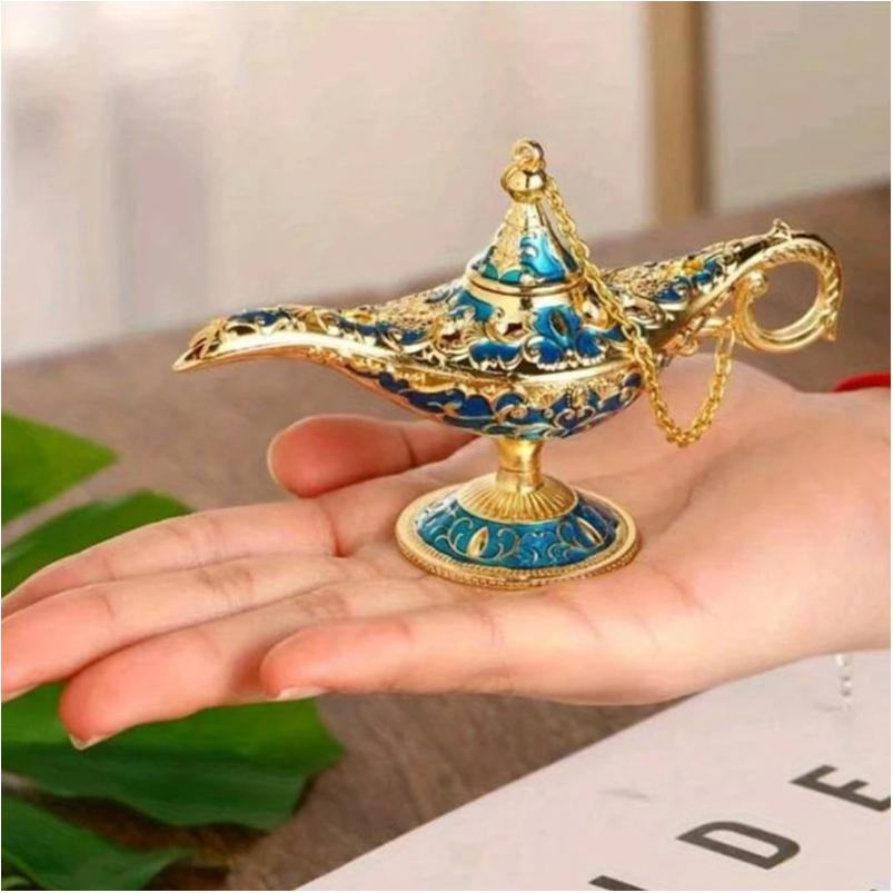 Lampada di Aladino Artigianato da Tavolo Ornamento Soggiorno Studio Camera da Letto Decorazione Regalo per le Feste
