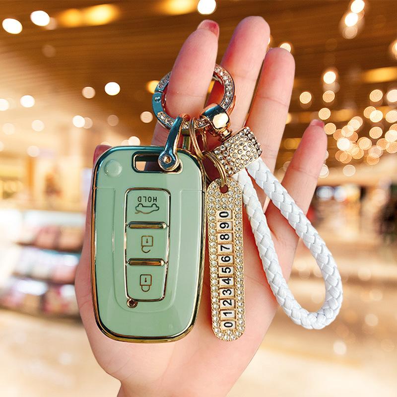 Applicable to Beijing Hyundai car key set x35 Fista ix25 Elantra shell name picture Sonata Yue buckle all-inclusive