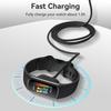 2 Pack for Fitbit Charge 5 / Charge 6 / Luxe USB Smartwatch Charger Replacement Charger