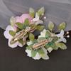 Chinese Style Flower Duckbill Clips Women Hair Clips Barrettes Korean Hairpins Bride Headdress