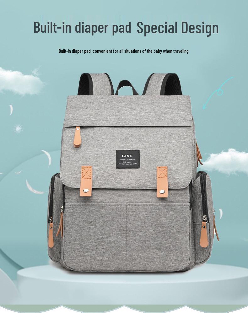 Mummy's Large Capacity Multifunctional Baby Bag - Double Shoulder Design for Moms