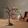 High-end Red Rope Mobile Phone Chain Handmade Woven This Life Year Pendant  Fashion Accessories