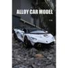 1/32 Lamborghini Aventador SC18 Alston Alloy Racing Car Model Diecasts Metal Toy Sports Car Model Simulation Sound Light Toy Gift