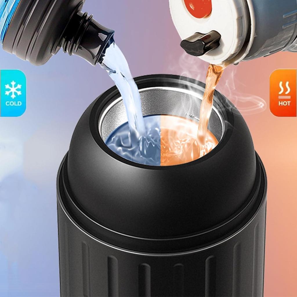 Portable Espresso Maker for Travel & Camping, Self-Heating 3-in-1 Coffee Machine Compatible with Nespresso, Dolce Gusto & Ground Coffee
