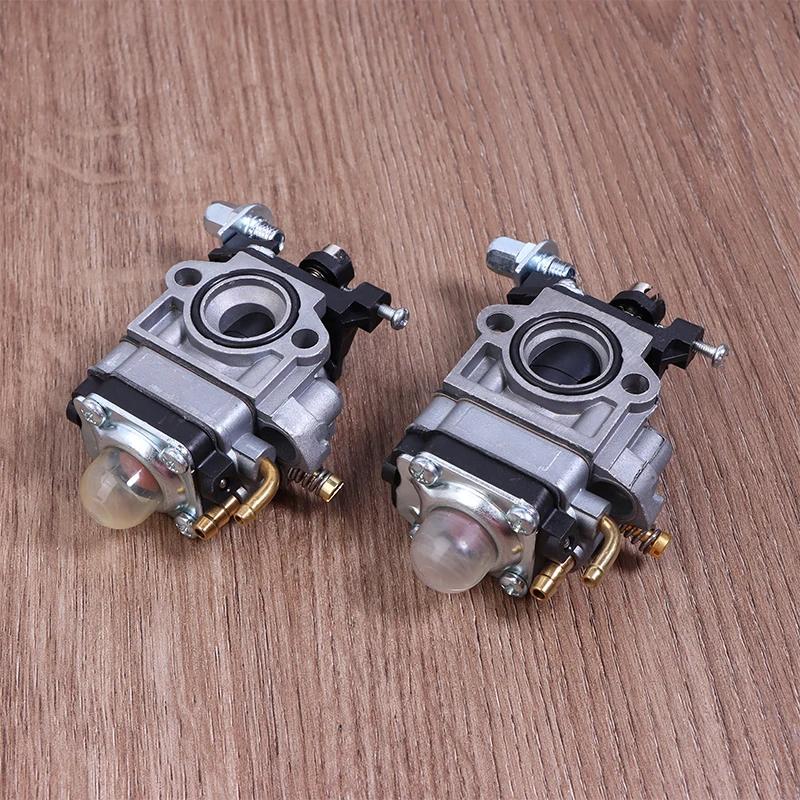 11mm/15mm Brushcutter Carburetor For 2-Stroke Hedge Trimmer 22cc-52cc Universal Fit Carb Brush Cutter Chainsaw Replacement Part