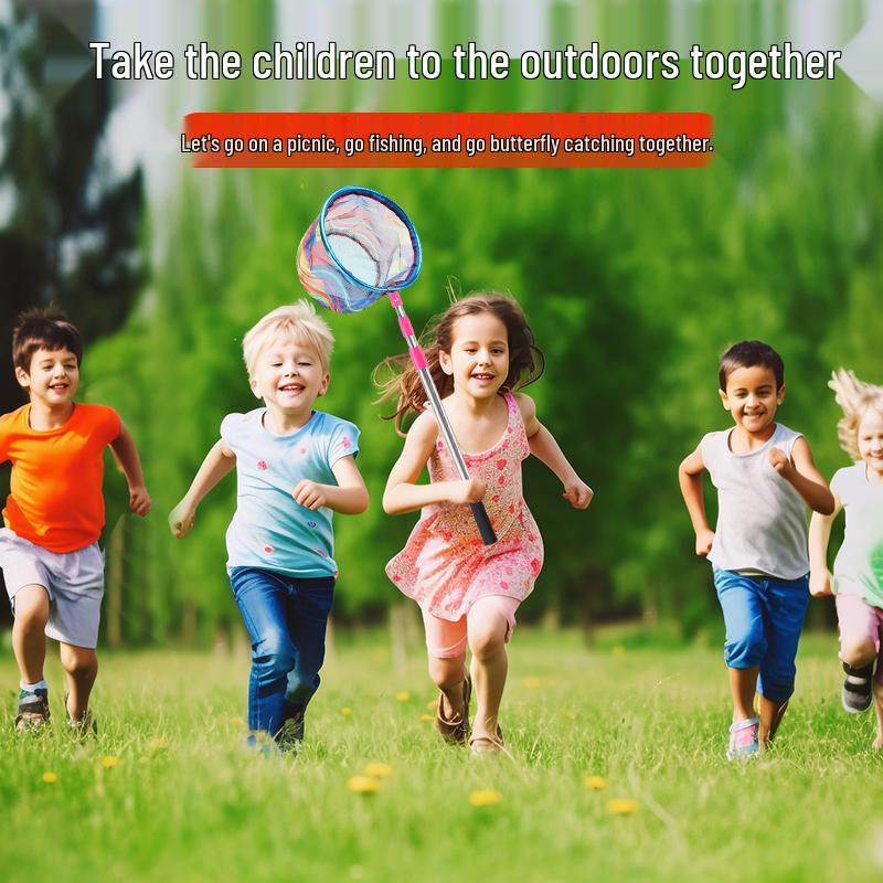 Children's Outdoor Fishing and Butterfly Catching Super Hard Dip Net
