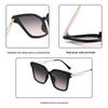 Women's Retro Square Acetate Sunglasses: Large Frame, High-End Feel, Face Slimming, Sunshade & Driving-Specific.
