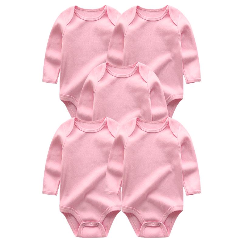 Haine pentru bebeluși, la modă, cu mâneci întregi, din bumbac, nou-născut, băiat, fetiță, cu desene animate, salopete infantile, 7 buc/seturi, salopete, haine pentru bebeluși