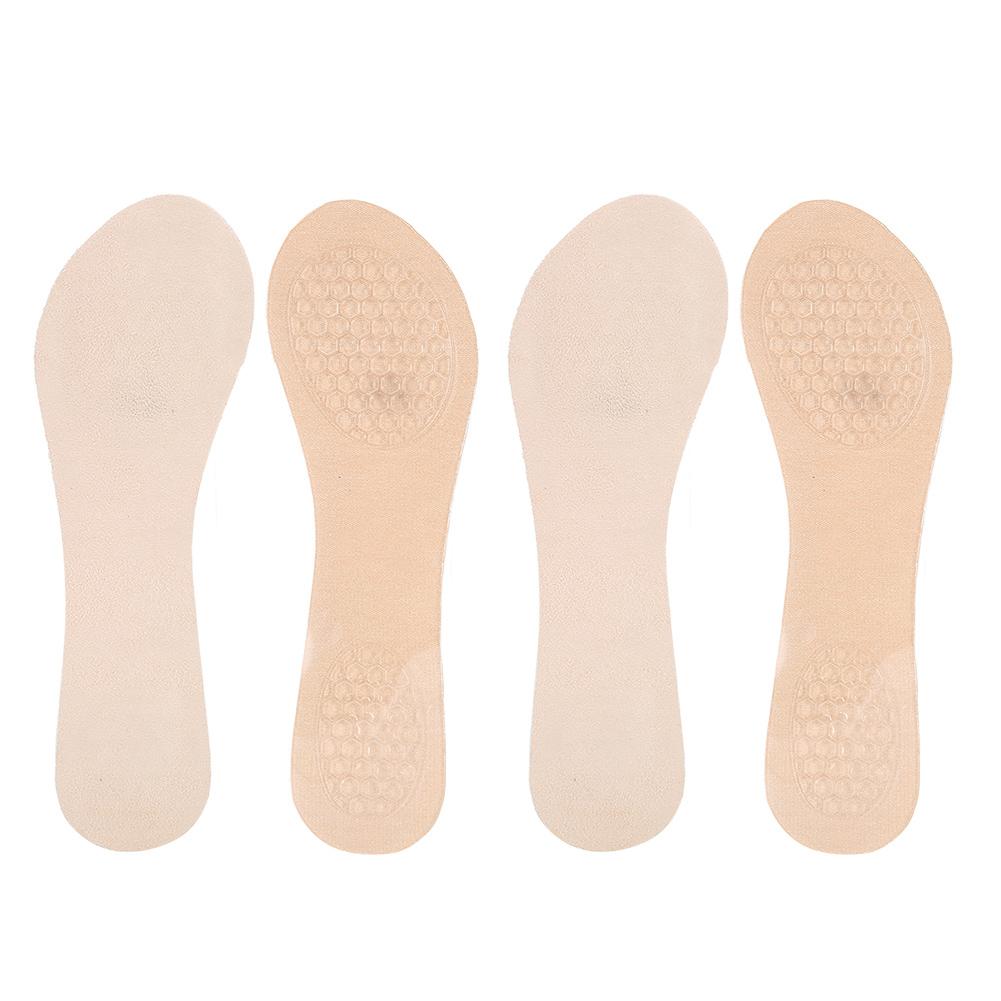 

2 пары женских туфель на высоком каблуке с нескользящими стельками, эластичная амортизирующая подушечка для ног(Абрикос )