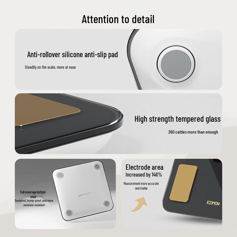 Wolai Smart Color Screen Body Fat Scale (CN version)