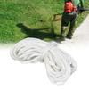 White Pull Cord Nylon Starter Rope Durable Recoil Starter Rope for GX160 Recoil Starter Chain Saw