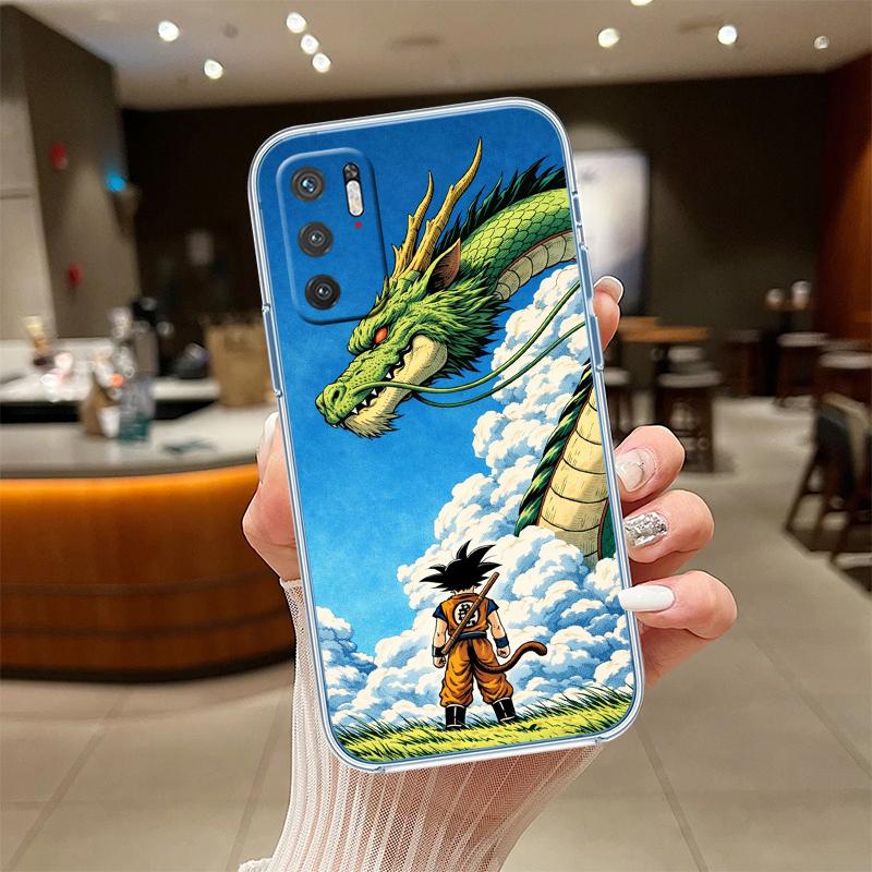 RE26 Dragon Ball Goku Transparent Phone Case for Motorola Moto Edge 20 30 40 50 S30 Fusion Ultra Pro Neo Lite + G200 G23