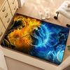 Game M-Mortal K-Kombat Small Carpet Bedside Kitchen Bath Living Home House Bedroom Floor Mat Doormat Large Carpet Rug Decoration