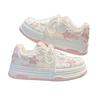 Pink platform bread shoes women's shoes niche star board shoes women's 2025 summer versatile breathable mesh shoes casual shoes