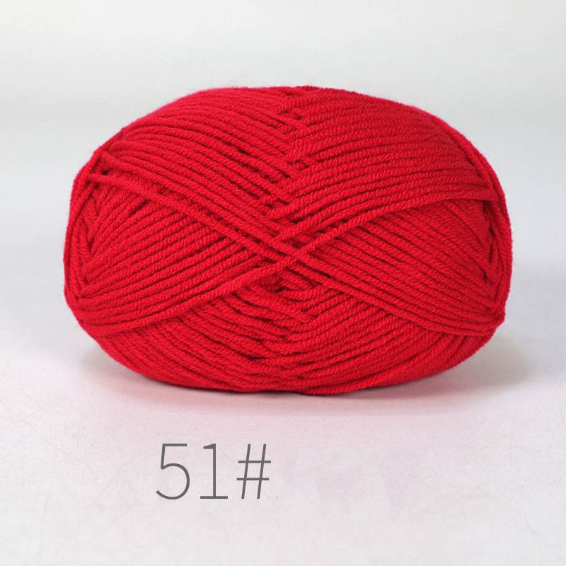 DIY Blended Fabric Soft Cotton Knitting Yarn Thick Fiber Velvet Yarns Hand Knitting Wool Crochet Yarn for Sweater