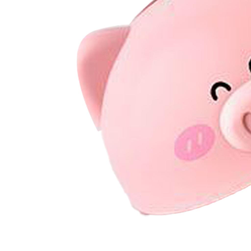 Cute Tissue Box Cover Decorative Animal Plastic Round Facial Tissue Holder for Bathroom Tabletop