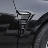 For BMW X1 Car Accessories Carbon Black Car Fender Side Vents Air Flow Intake Hole Grille Sticker Cover