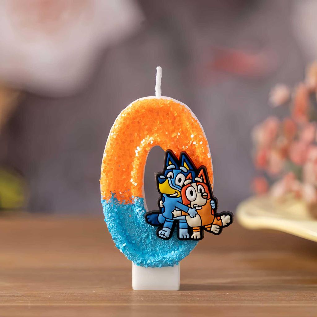 Cartoon Number Birthday Candles for Children's Cake Party Decorations