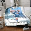 1pc Haaland13 Blanket, Gift, for Men and Women, Soft Blanket, Good for Sofa Bed Couch Travel, Lightweight Flannel Blanket