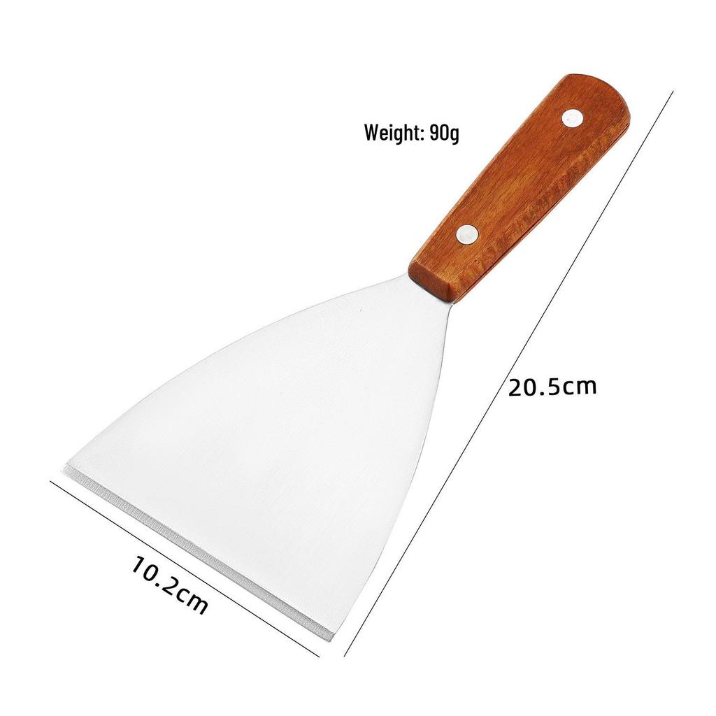 Stainless Steel Cooking Spatula for Pancakes, Pizza, Steak, and Fish