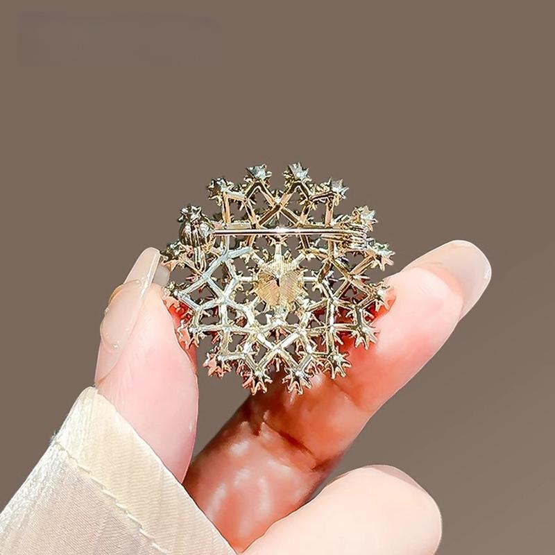 Vintage Colored Rhinestone Dandelion Brooches For Women Clothing Coat Jewelry Accessries