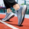 Student racing shoes Couple casual mesh surface light sports shoes cushioned shoes Breathable marathon carbon shoes