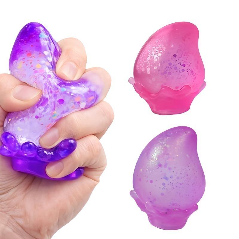 1Pcs Colors Are Randomsquishy Water Drop Sensory Toys Slow Rebound Maltose Stress Balls Fidget Toys Stress Relief Decompression