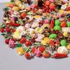 5/24pcs Cake Coffee Food Pendant Enamel Chilli/Strawberry/Cherry Charms For Jewelry Making Bulk DIY Bracelets Necklace Pendants