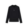Athletics Logo Back Casual Fashion Sports Comfortable Half High Neck Long Sleeve Raglan T-Shirt Women Tops Black A11W141216F-BK
