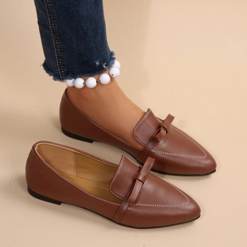 Fashion women's genuine  flats loafers leisure soft comfortable casual moccasins shoes for women sale
