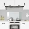 Kitchen Backsplash 90x50 Cm Tempered Glass