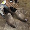 Fashion Fashionable Men's Wedding Pointed Shoes High-quality Lace Up Low Top Shoes Office Business Casual Shoes Men's Soft Sole Non Slip
